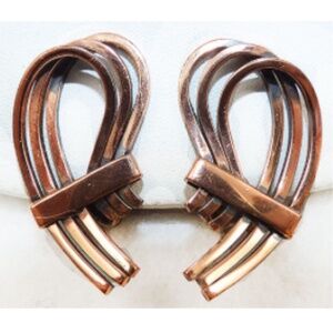 Renoir Copper Rhythm Earrings